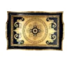 سینی مستطیل متوسط سایز 38*26 سزاتینی کد 2240303385