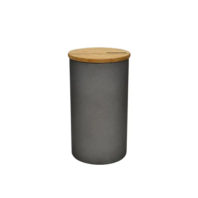جا حبوبات شیشه ای بزرگ 1480 طوسی B3511