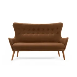 مبل هپی سه نفره گردویی Bu508