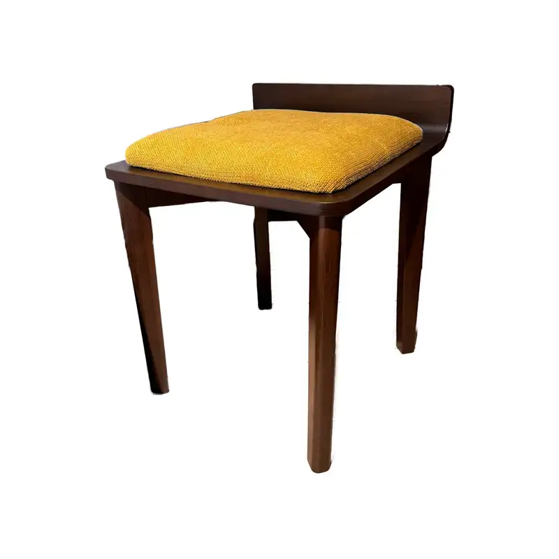چهارپایه شایا گردویی پارچه وال 10 - Image 2
