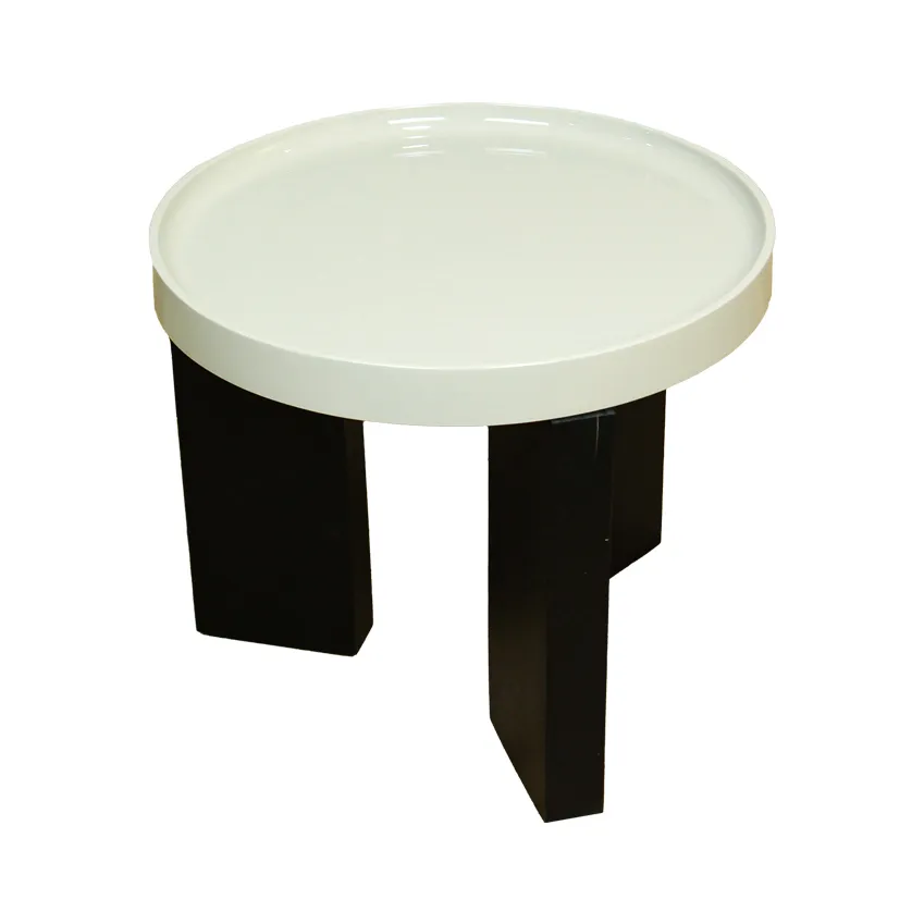 عسلی بالج پایه مشکی صفحه طوسی - Image 3