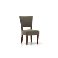 صندلی گرندی چوبی گردویی پارچه مارسلا 908