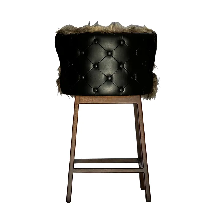 صندلی اپن پنتر با خز خاکستری - Image 4