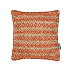کوسن سارا پارچه موج نارنجی کد 07