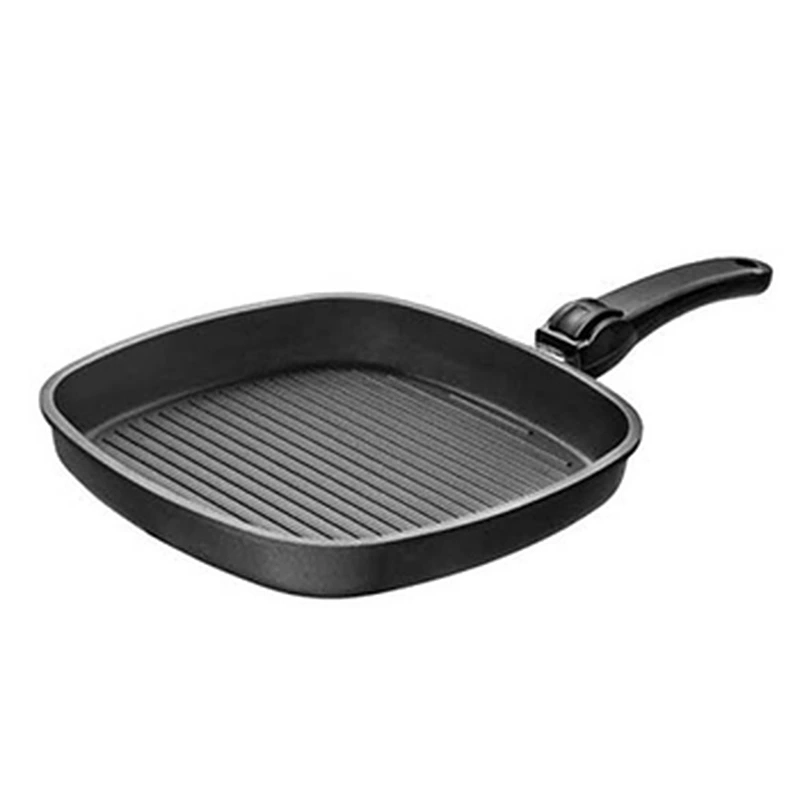 ماهیتابه تیتانیوم دایموند گریل دسته بازشو SKK سایز 4*28*28 کد 02494