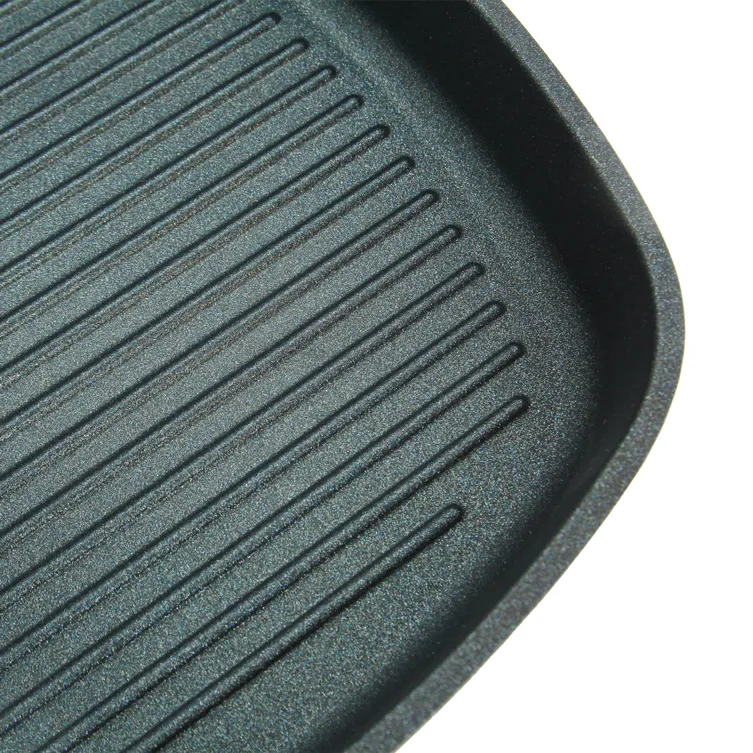 ماهیتابه تیتانیوم دایموند گریل دسته بازشو SKK سایز 4*28*28 کد 02494 - Image 3