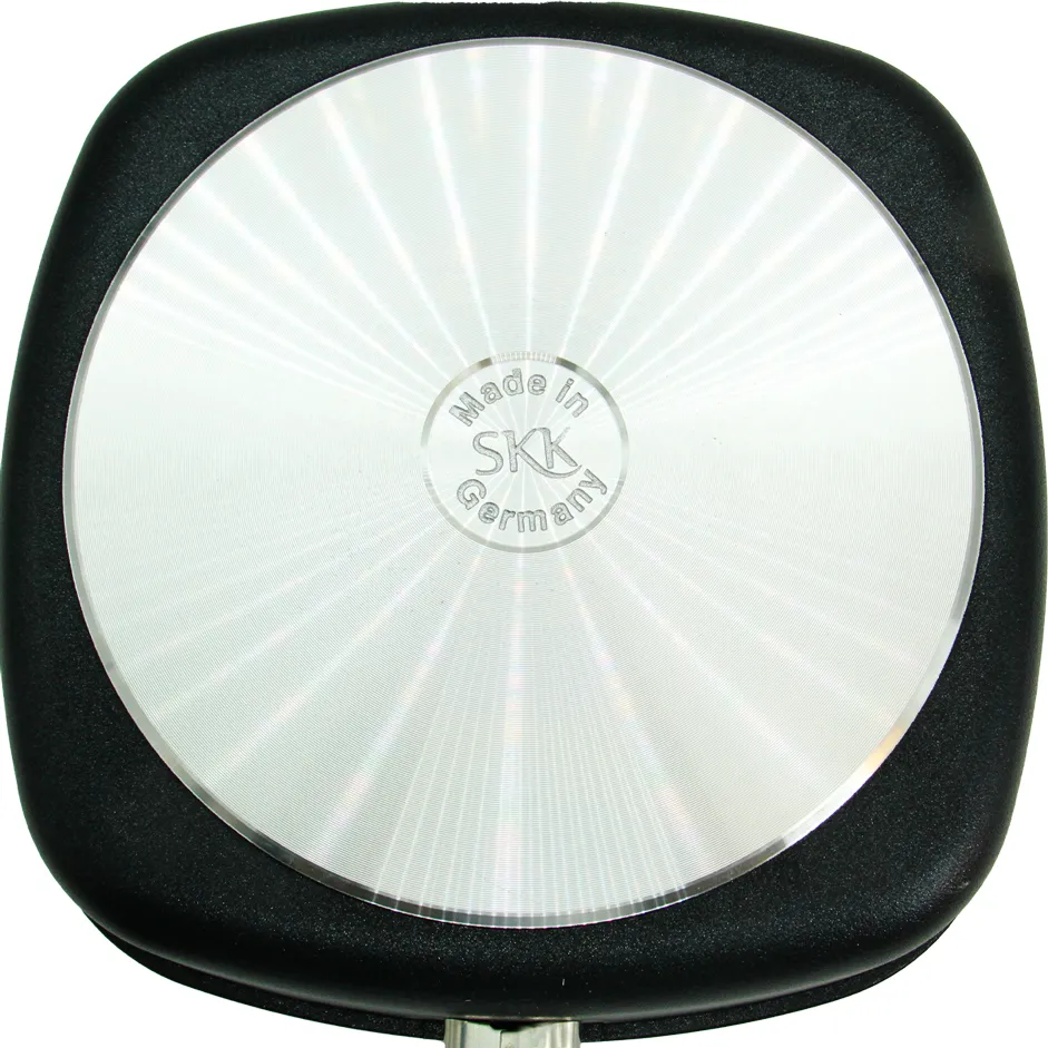 ماهیتابه سایز 26*26*7.5 تیتانیوم دایموند گریل دسته بازشو کد 02464 - Image 6