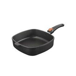 ماهیتابه سایز 7.5*26*26تیتانیوم دایموند دسته بازشو SKK کد 2434