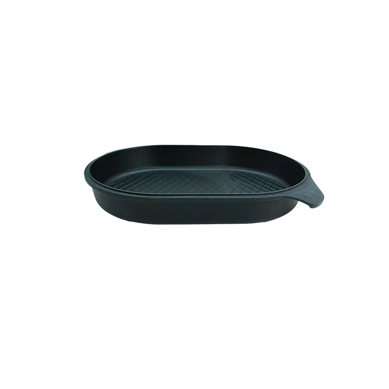 ماهیتابه سایز7*28*42تیتانیوم دایموند گریل دو دسته SKK کد 0265 - Image 2
