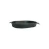 ماهیتابه سایز7*28*42تیتانیوم دایموند گریل دو دسته SKK کد 0265