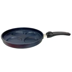 ماهیتابه سایز 4*26تیتانیوم دایموند پنکیک 4خانه دسته باز شو SKKکد 2274