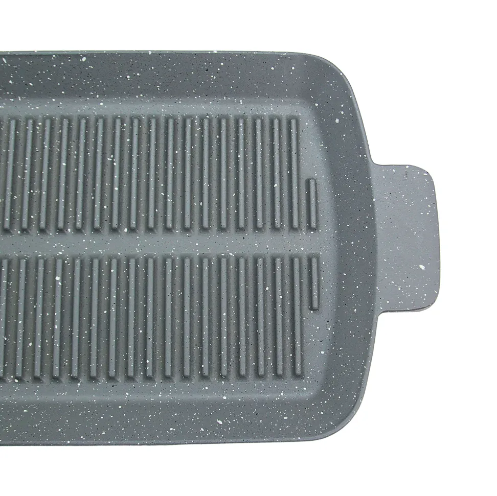 تابه گریل مستطیل یورک طوسی 20*32 سانت کد 6513032 - Image 2