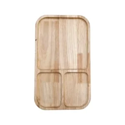 سینی مستطیل سه خانه سایز 29*29 کد 9102