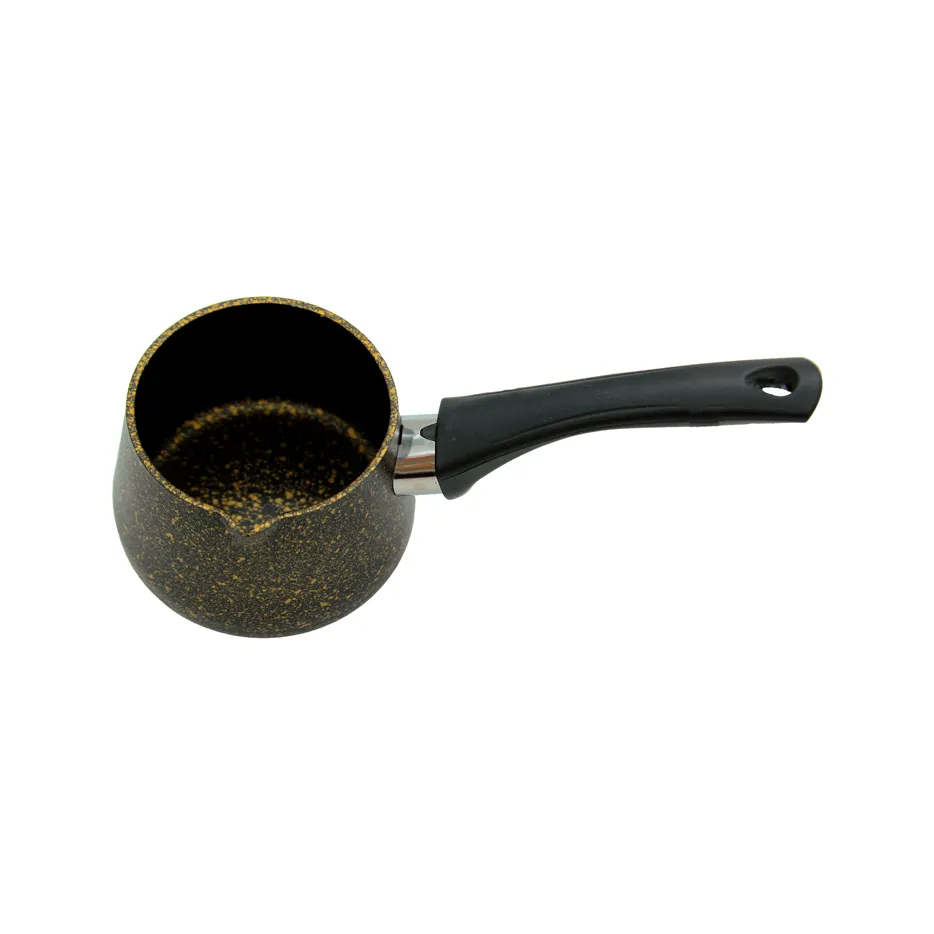 قهوه جوش گرانیتی مشکی متوسط T3576 - Image 2