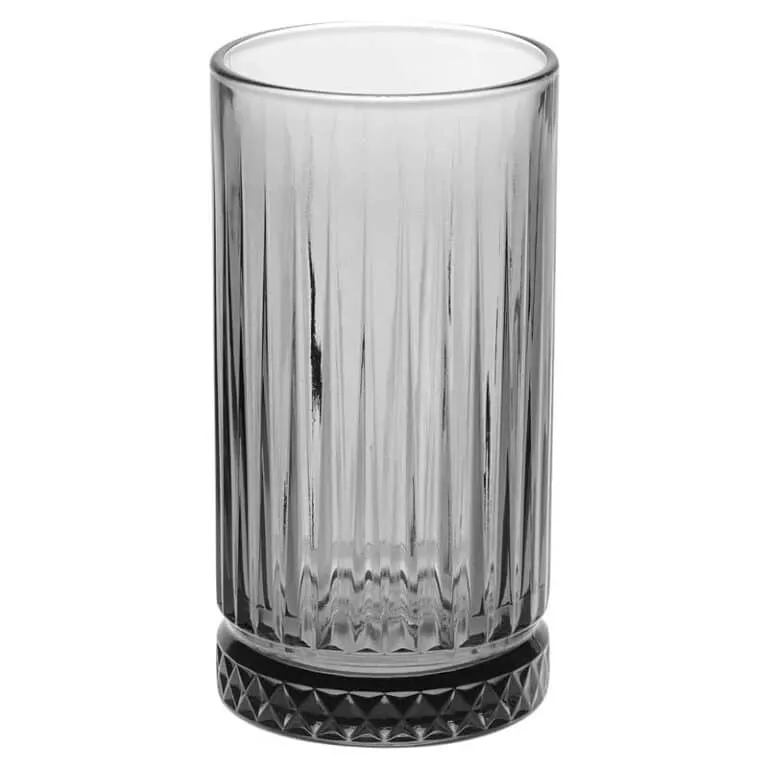 لیوان الیسا 435 سی سی دودی (پک 4 تایی) کد 520015