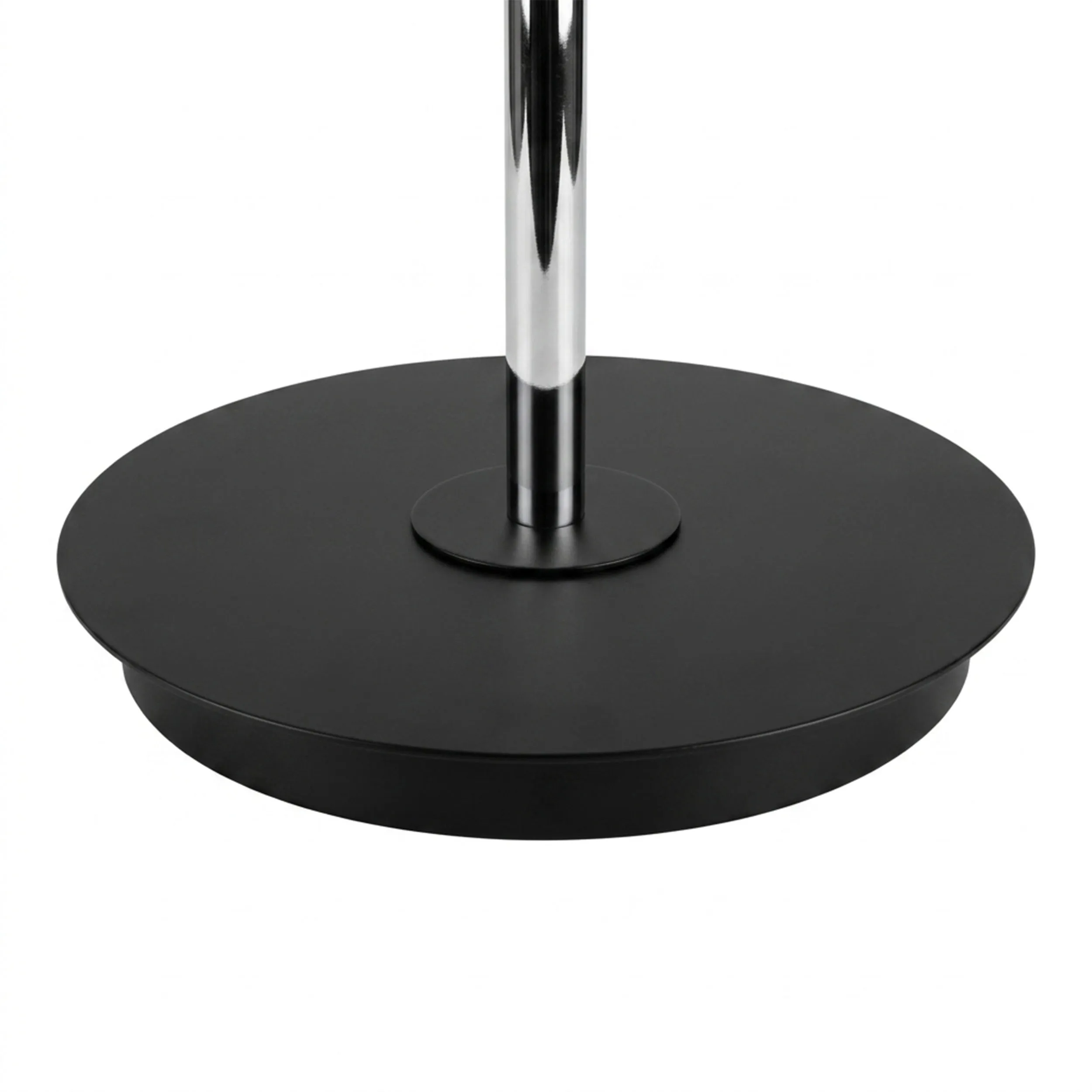 آباژور رومیزی کریستال لوله ای-کروم-شفاف-کد 177 - Image 5