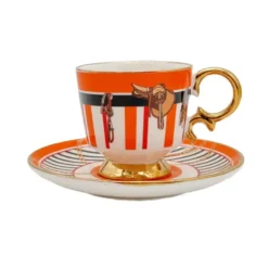 ست سرو قهوه خوری هرمس جدید زین سبزی کد 10525