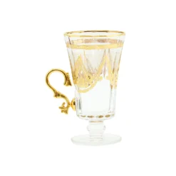 استکان پایه دار lutana طرح مونالیزا کد 10674