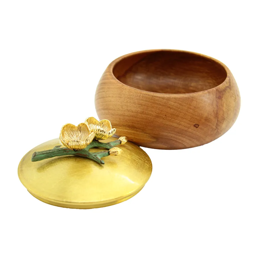 ظرف چوبی در دارC1مارینا شاخه سبز چوب روشن کد 3200049 - Image 3