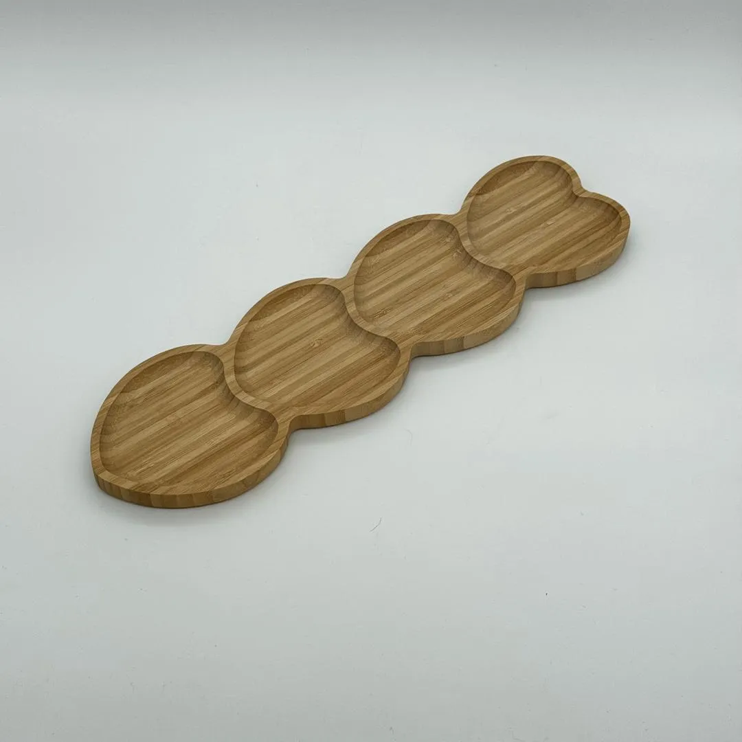 ظرف اسنک 4 قسمتی طرح قلب کد B2621 - Image 2