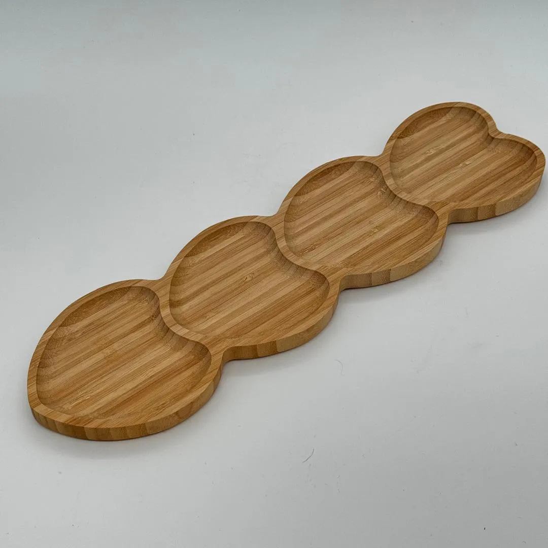 ظرف اسنک 4 قسمتی طرح قلب کد B2621 - Image 3