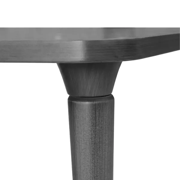 عسلی نگین پلاتون چوب پتینه خاکستری - Image 7